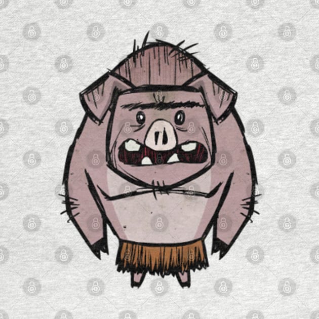 Don't Starve Pig by Geektuel